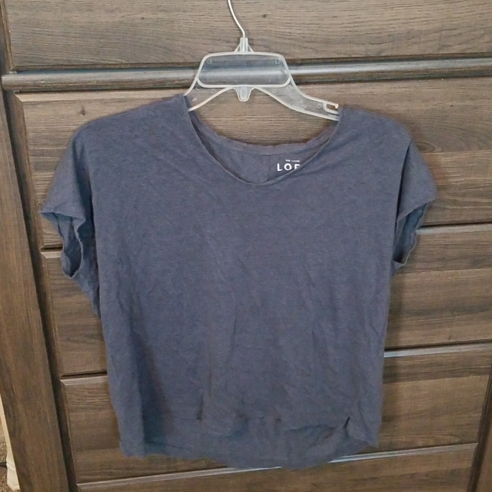 Ann Taylor Loft Linen tee